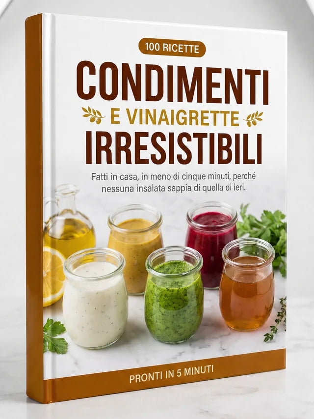 100 Condimenti ANTINFIAMMATORI senza conservanti: gusto in ogni insalata e MAI PIÙ GONFIORE