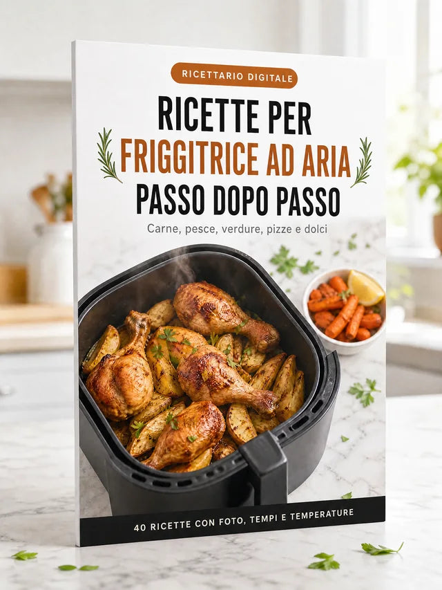 40 ricette per FRIGGITRICE AD ARIA, sane e passo dopo passo