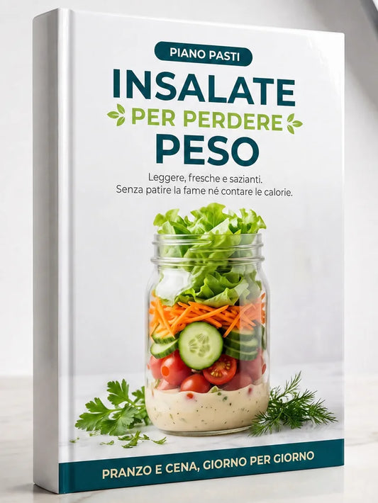 10 Insalate per PERDERE PESO senza patire la fame né contare una caloria